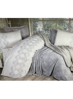 Bella home Kristina bedspread set 7 pieces Grey