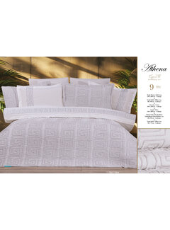 Bella home Athena bedspread set 9 pieces Grey