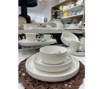 MARLE SERVIESSET 18 PIECES | 6 PERSONS WHITE