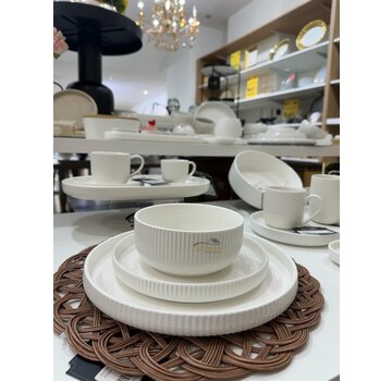 MARLE SERVIES SETI 18 PARCA | 6 KISILIK BEYAZ