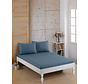 Bella home ranforce Katoenen Hoeslaken set Donker grijs