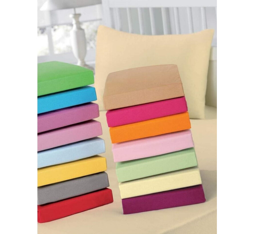 Bella home Ranforce Spannbettlaken-Set aus Baumwolle dunkelgrau
