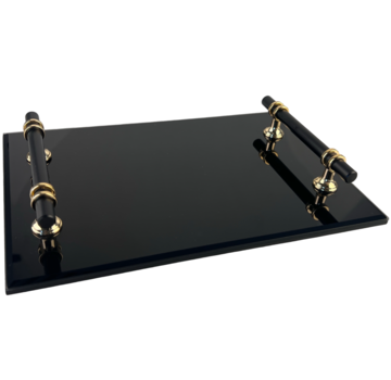 CELINE TRAY / 30X20 CM BLACK