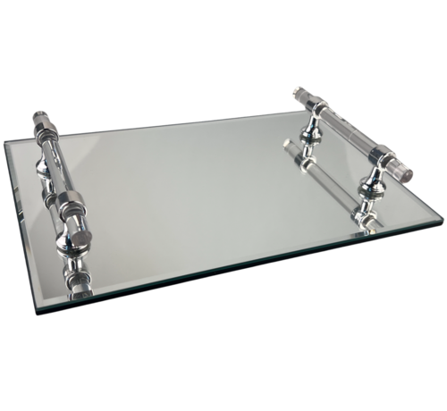 CELINE PLATEAU  / 30X20 CM ARGENT