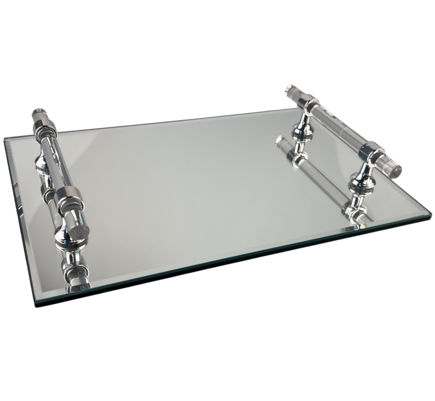 CELINE PLATEAU  / 30X20 CM ARGENT