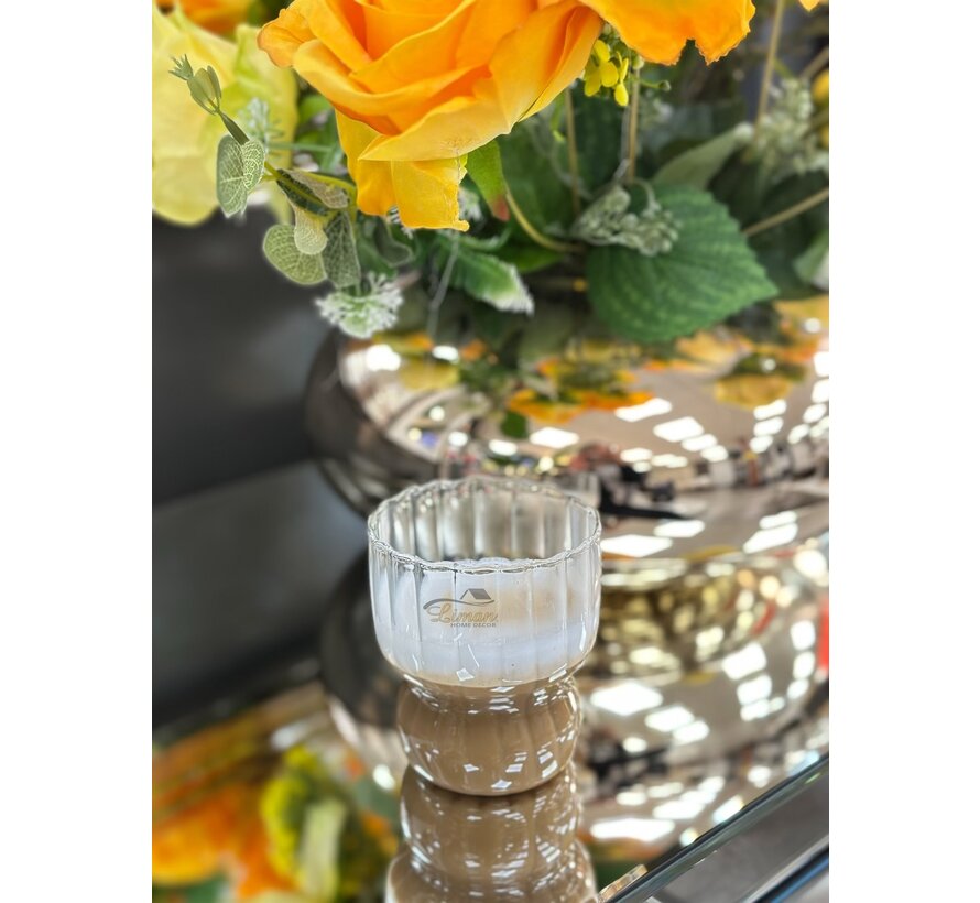 Line 2 delige Borosilikatglas 300 ml