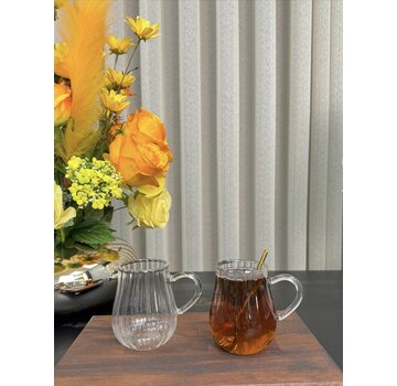 Line Pear 2'li Borosilikatbardak 300ml