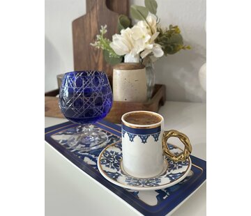 ACR ACR Francesca Espressoset 5 Delig | 2 Persoons Blauw