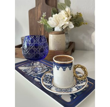 ACR ACR Francesca Espressoset 5 Delig | 2 Persoons Blauw