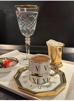 ACR ACR Timeless Espressoset 12 Delig | 6 Persoons Zwart