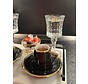 ACR Mayla Espressoset 12 Delig | 6 Persoons Zwart
