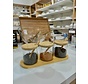 bocaux de rangement 3 pièces avec cuillère