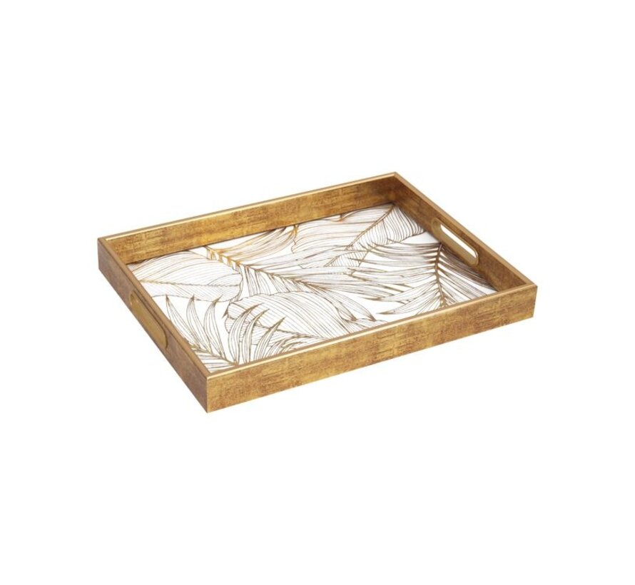 FUGURATO tray / Gold 40X30 CM
