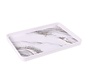 BRICARD MELAMIN TABLETT / WEIß-MARMOR 39X27 CM