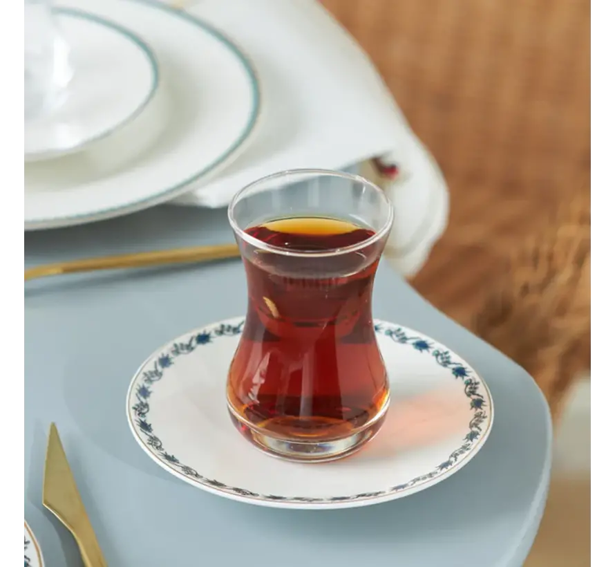 Karaca Iznik Gebaksset 18 delig | 6 persoons