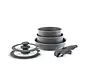 Karaca Comfort Ensemble de Casseroles 6 Pièces avec Poignées Amovibles