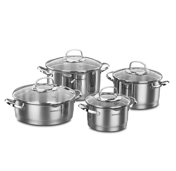 KORKMAZ Korkmaz Steama 8-piece stainless steel boiler set | a 1999