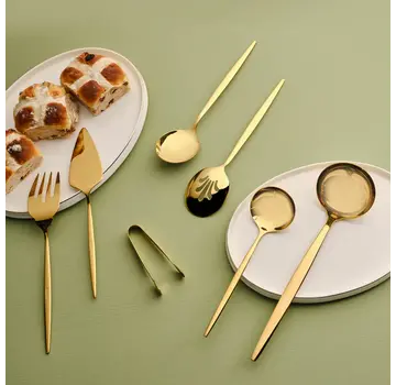 KARACA Karaca Orion Shiny Gold 7-Piece Service Set