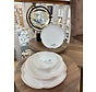 Karaca Flora 24-piece dinner set for 6 people, Gold