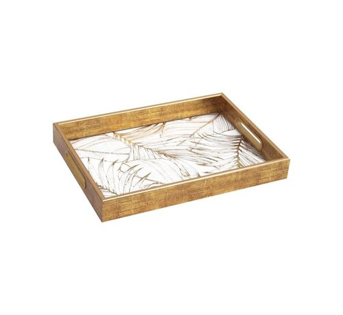 FUGURATO tray / Gold 35X25 CM