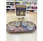 Pasabahce Timeless  Borrelglazen Gold 4 Delig