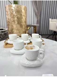 Stone Harmony Koffieset 12 Delig | 6 Persoons