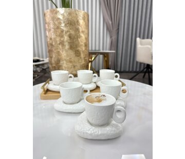 STONE HARMONY COFFEESET | 12-PIECE / 6- PERSONS