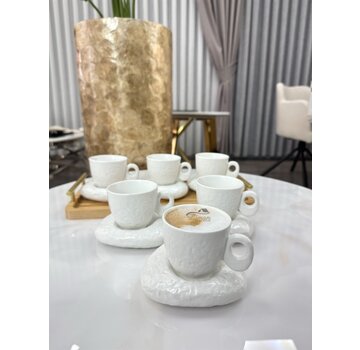 Stone Harmony Koffieset 12 Delig | 6 Persoons