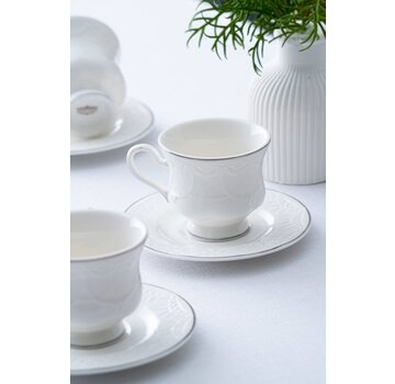 ACR ACR Veronica Espressoset 12 Delig | 6 Persoons Zilver