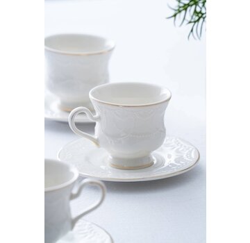 ACR ACR Veronica Espressoset 12 Delig | 6 Persoons Gold