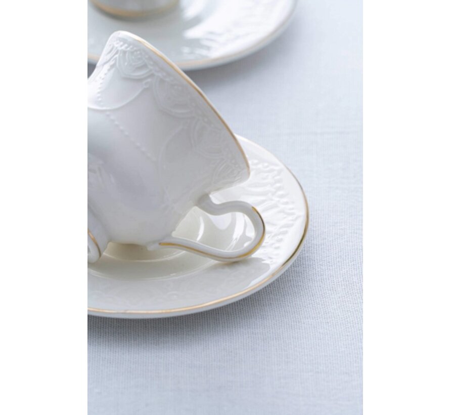 ACR Veronica Espressoset 12 Delig | 6 Persoons Gold