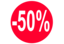 50 % Korting