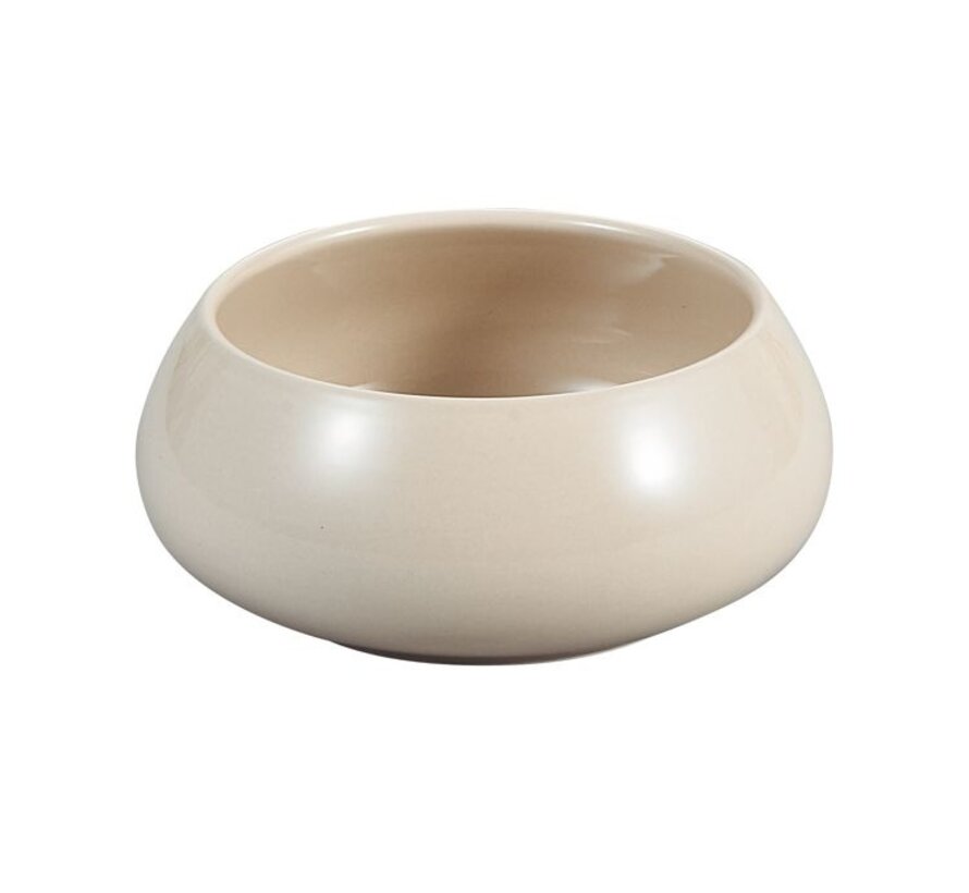 BRICARD PORSELEIN BONDY MINI DIT SCHAAL 11CM 6 DÉLIG-TAUPE