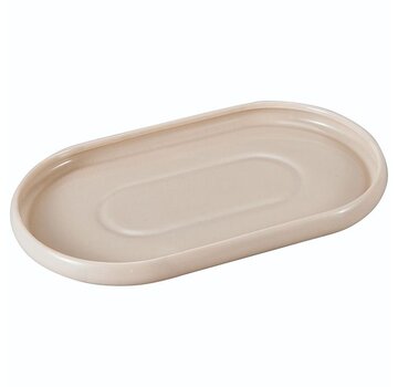 BRICARD BONDY BOWL / OVAL 26. 8X16X2 CM TAUPE