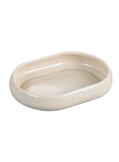 BRICARD BONDY SCHALE / OVAL 13,9X10,1X2,6 CM TAUPE