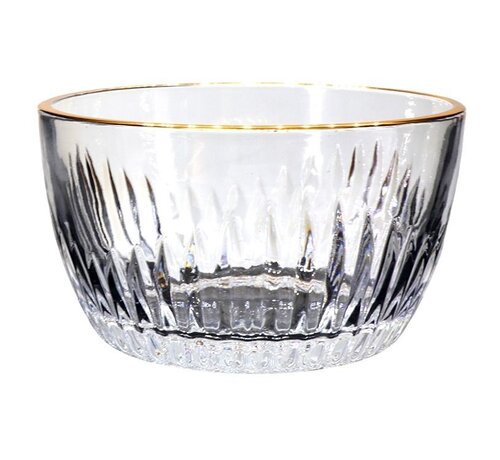 Set de bols BRICARD ARMILLA / Doré Ø10 CM 6 pièces
