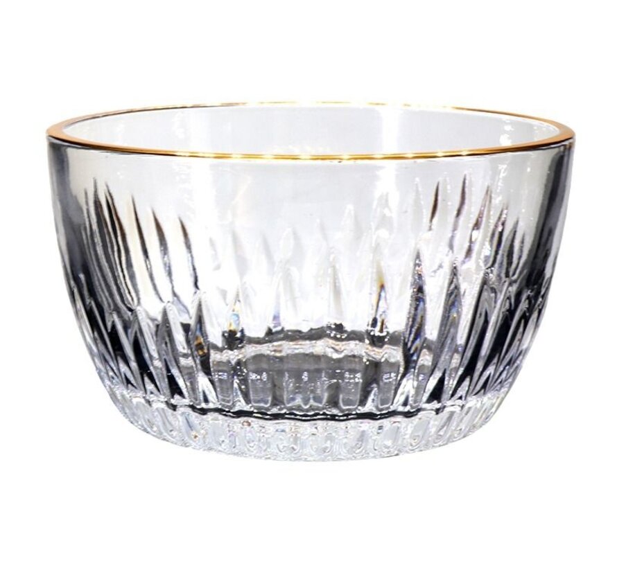 Set de bols BRICARD ARMILLA / Doré Ø10 CM 6 pièces