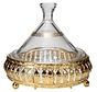 TAJINE ALMERIA BRICARD / DORÉ Ø15CM 2 PIÈCES