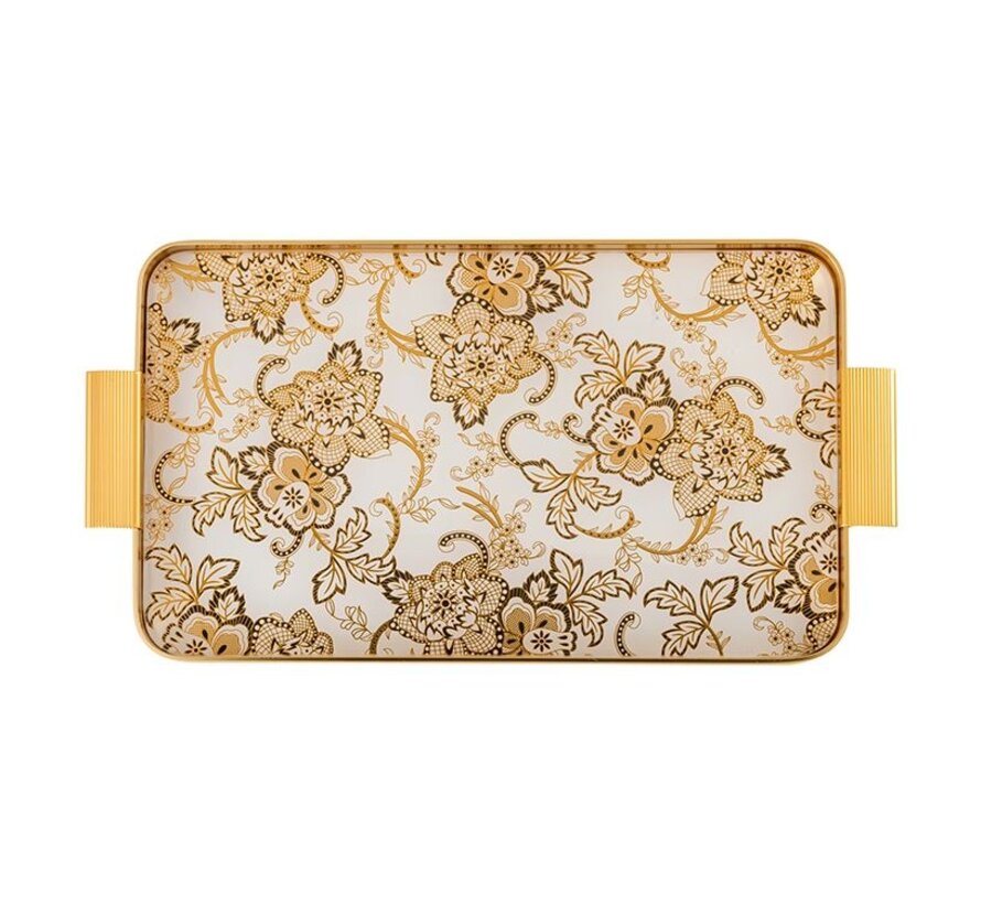 FUGURATO TEPSİ / ALTIN 40X24 CM