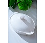 ACR pure Carmen oval baking dish with lid