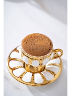 ACR ACR Karıus Espressoset 12 Delig | 6 Persoons - Gold