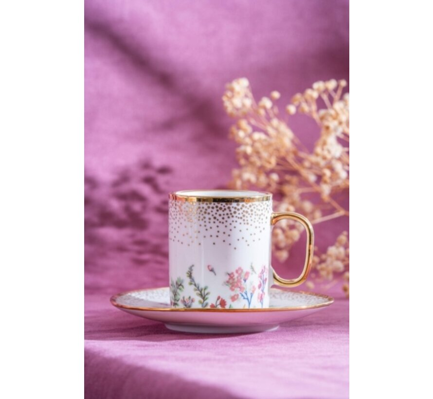 ACR Axsel Coffee Cup Set for 6 Person 90 ml