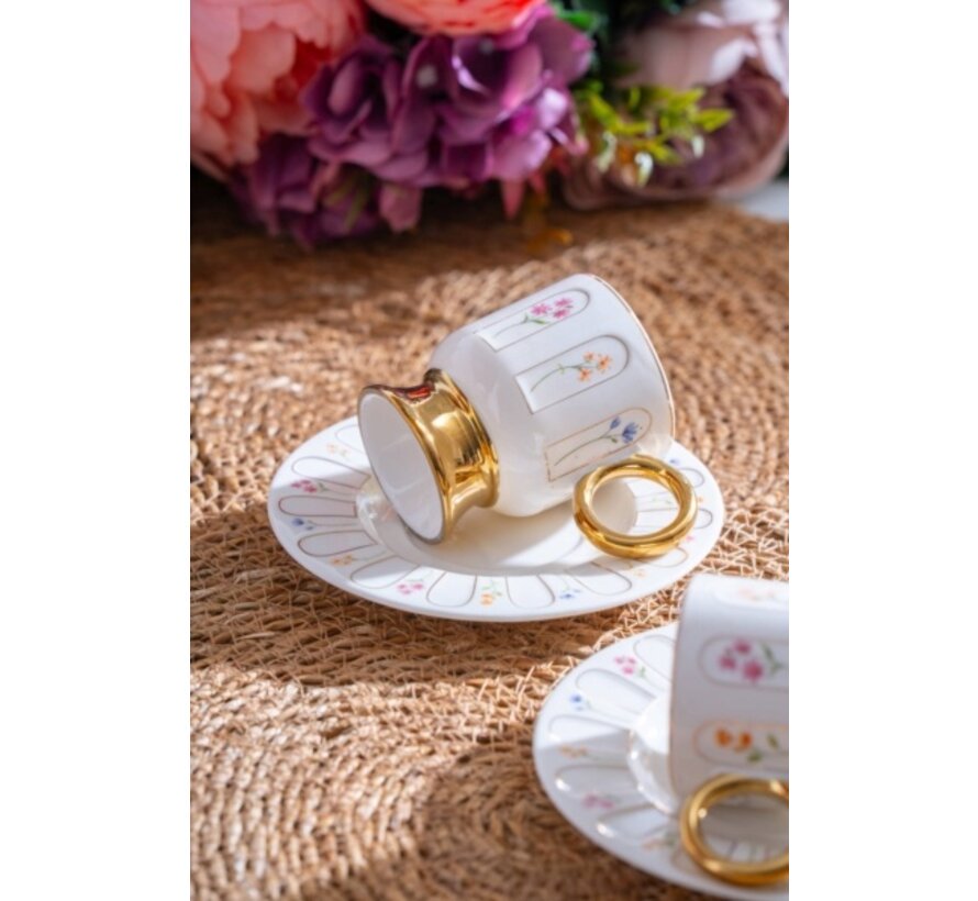 ACR Aren Kaffeetasse Set für 6 Personen