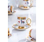 ACR Wilshire Kaffeetasse Set für 6 Personen