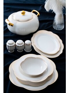 ACR ACR Clara 12 Persoons | 60 Delig Serviesset Gold