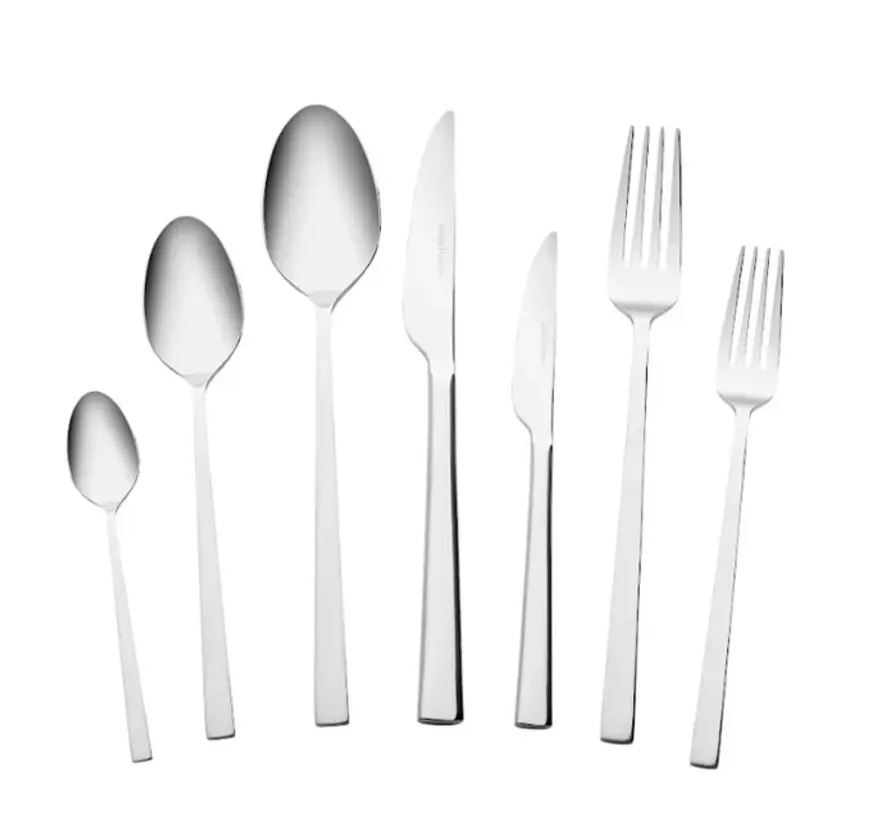 Ensemble de Couverts Karaca Serenity Elegance Pour 12 Personnes, 84 Pièces