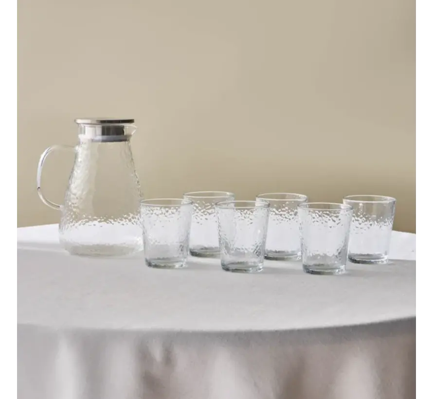 Ensemble de Verres Karaca Luminous 7 Pièces Transparent
