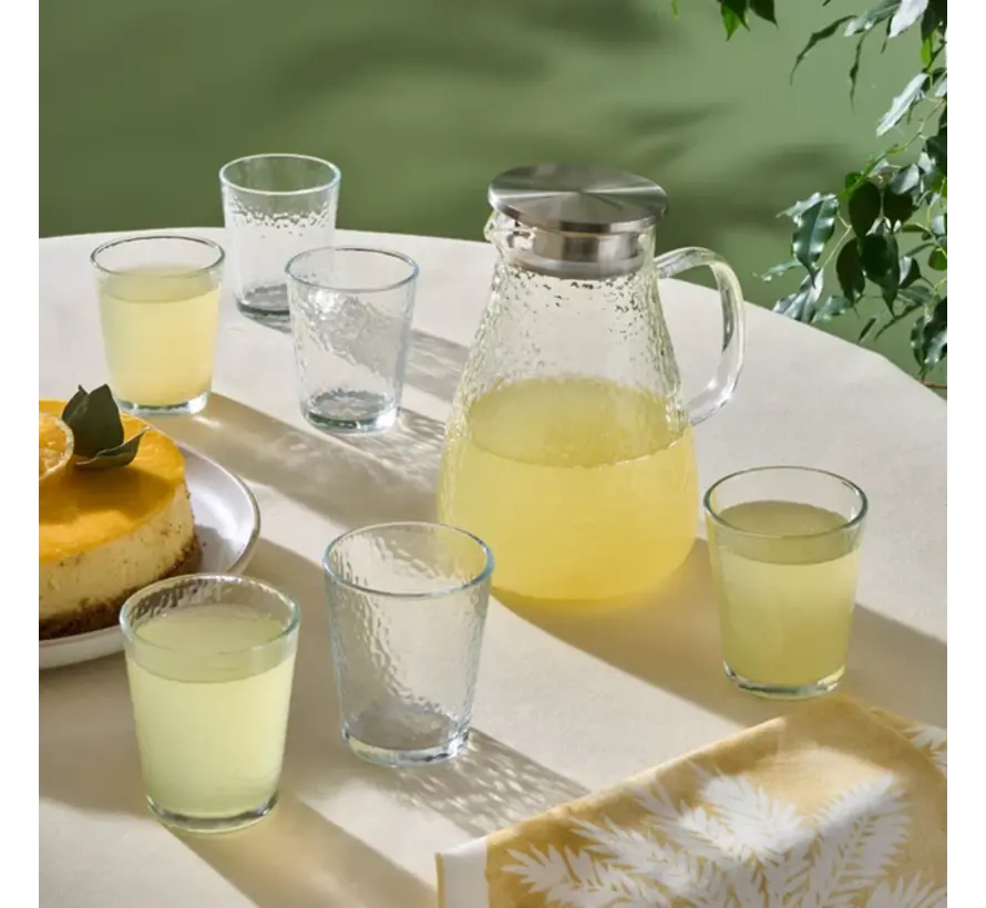 Ensemble de Verres Karaca Luminous 7 Pièces Transparent