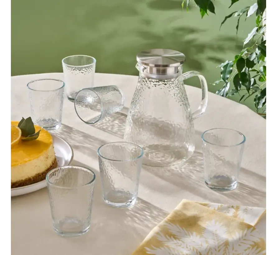 Ensemble de Verres Karaca Luminous 7 Pièces Transparent