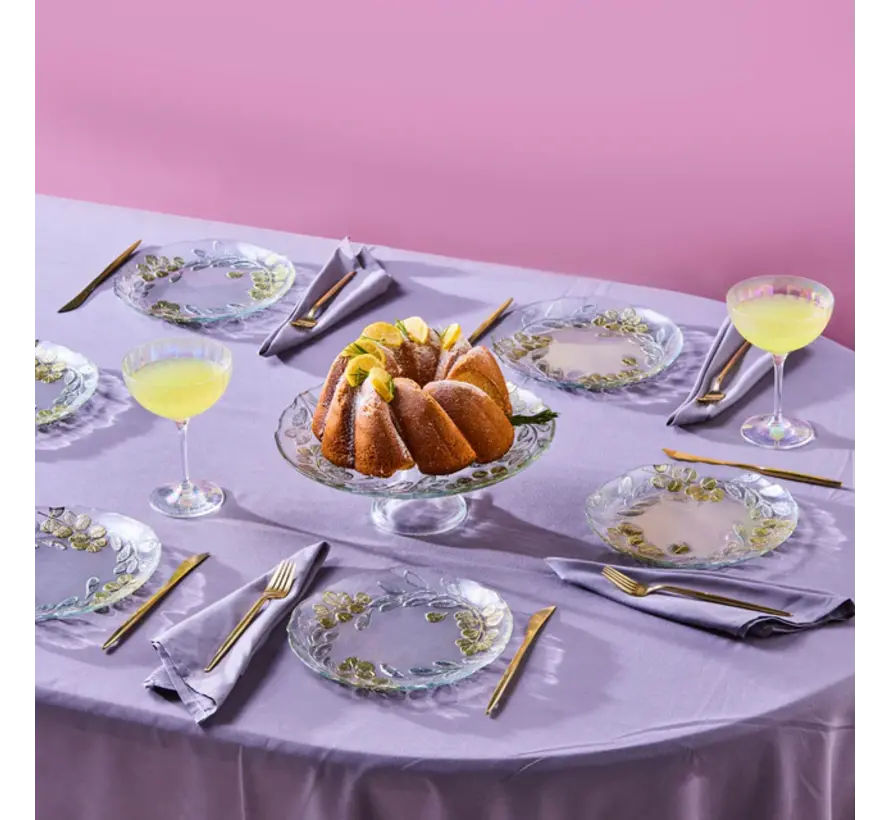 Karaca Eucalyptus 7-teiliges Dessertset